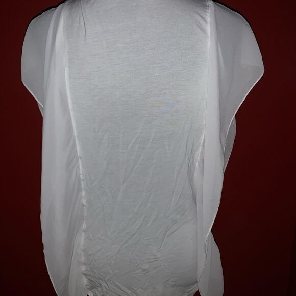 H&M Women’s Sheer Sleeve Top - Picture 4 of 6